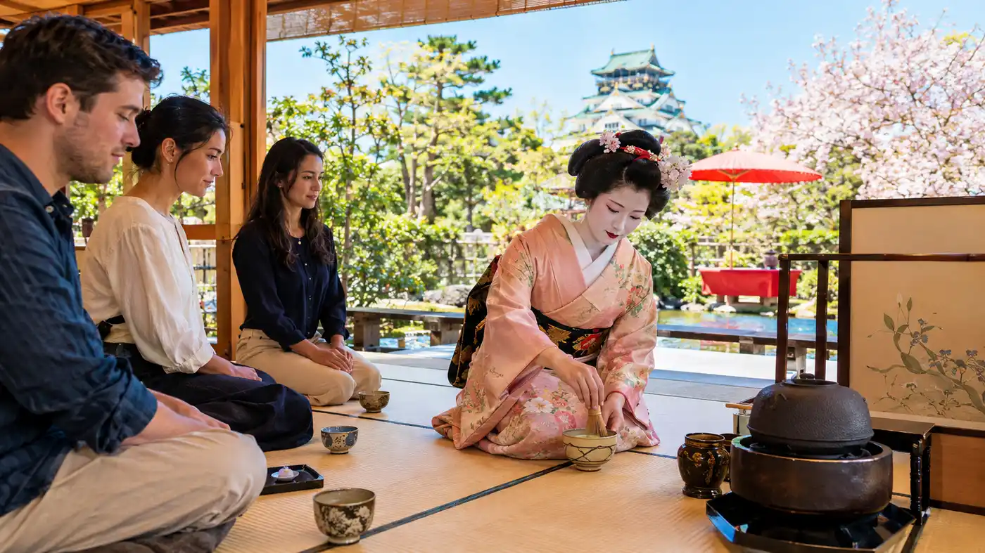 Private, Geisha, and Casual Tea Ceremonies in Osaka