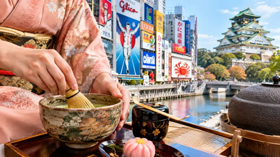 Best Tea Ceremony Locations in Osaka: Dotonbori and Osaka Castle