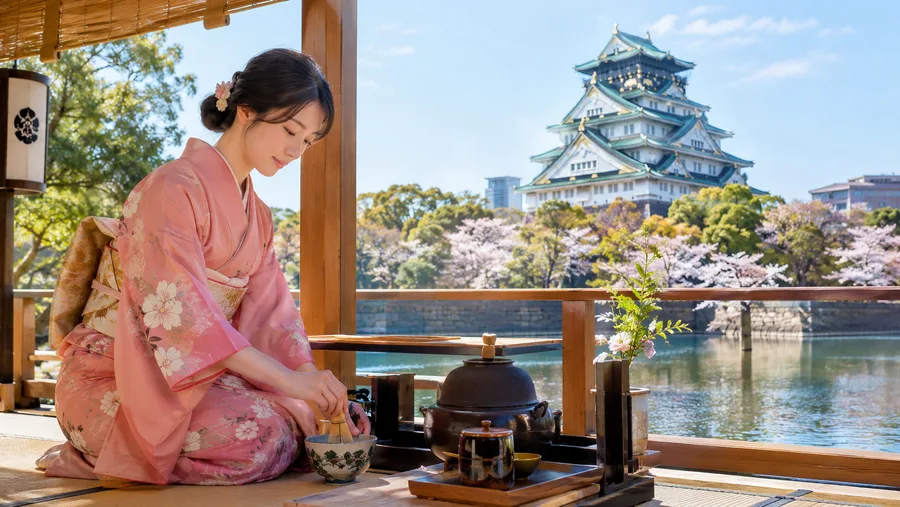 Best Tea Ceremony Locations in Osaka: Dotonbori and Osaka Castle